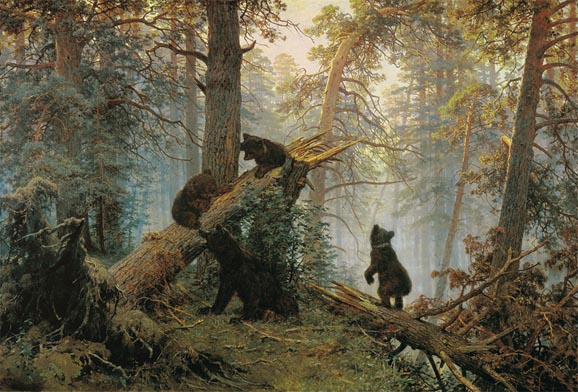 shishkin 3 medvedja